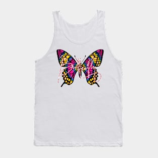 colorful butterfly Tank Top